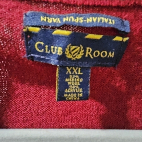 Club Room men's wool blend sweater - Picture 3 of 5